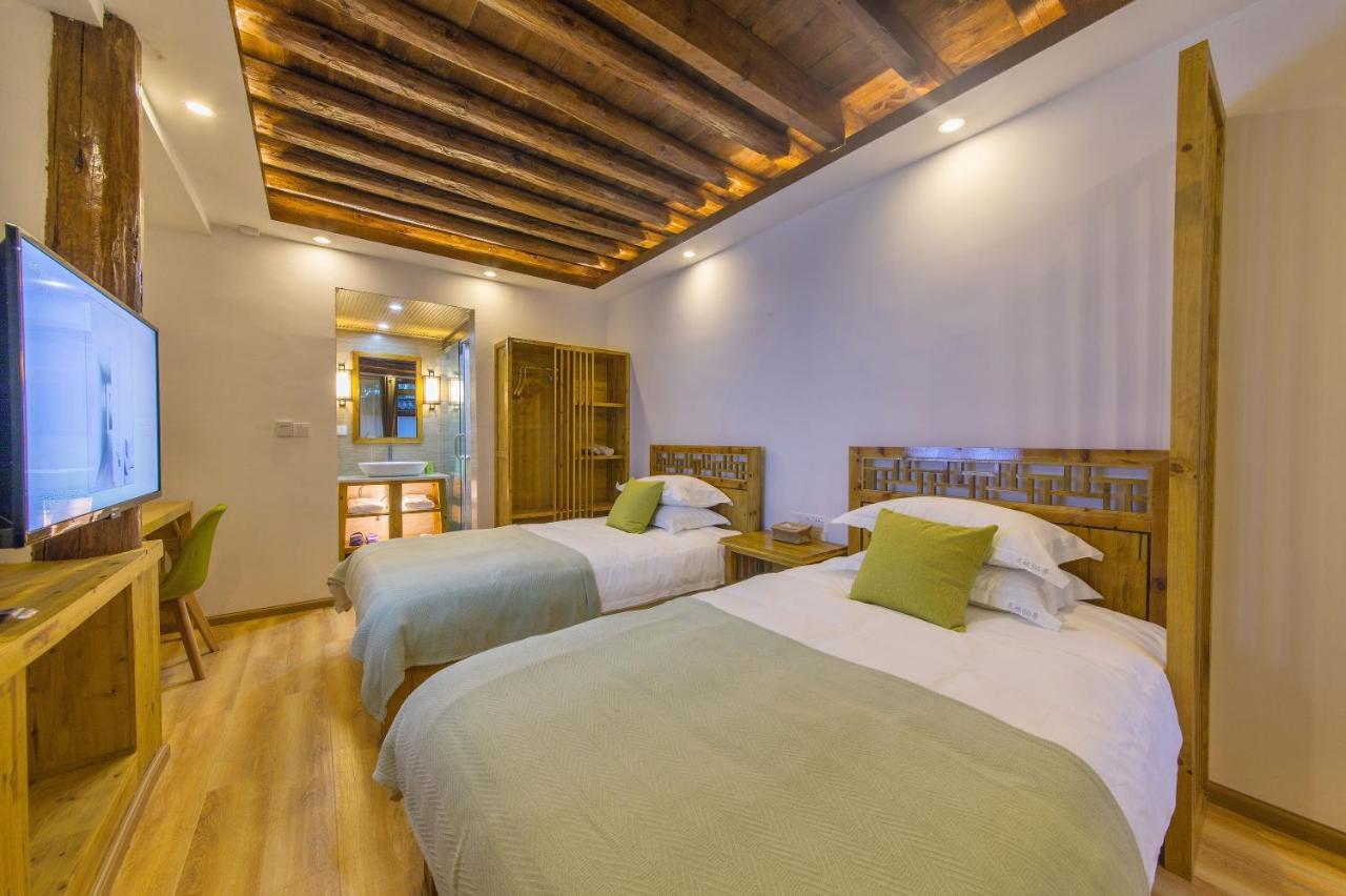 桐墅客栈 Lijiang Village House Kültér fotó