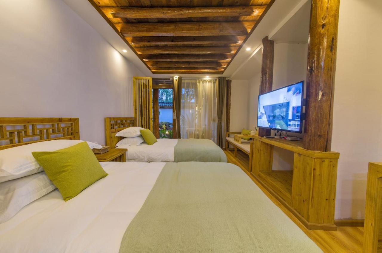 桐墅客栈 Lijiang Village House Kültér fotó