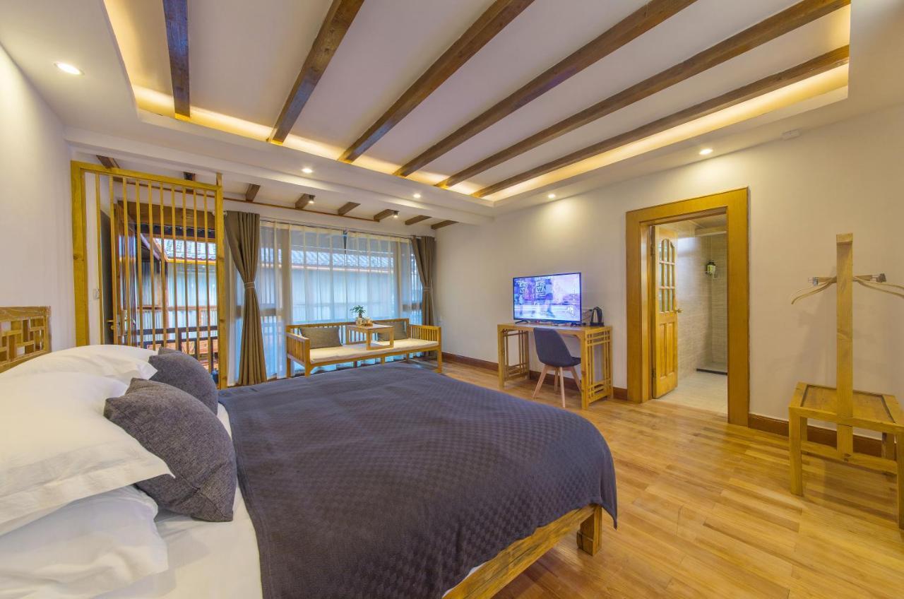 桐墅客栈 Lijiang Village House Kültér fotó